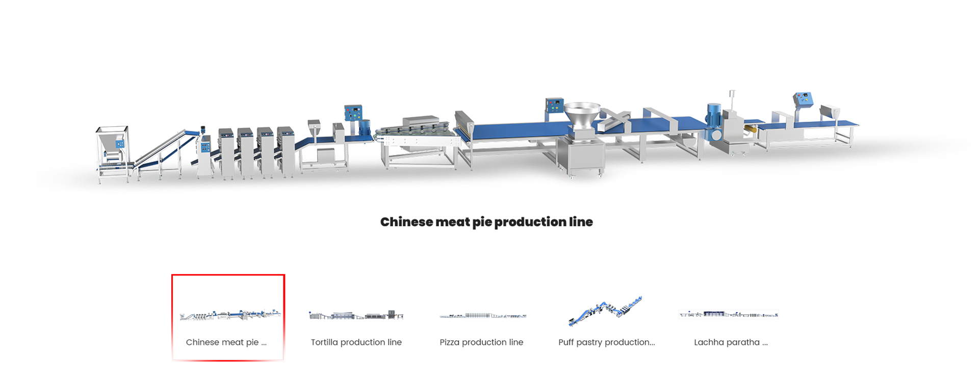 food production line equipment