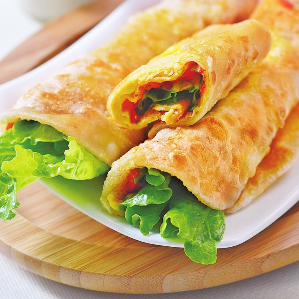 Automatic Egg-Filled Pancake Line